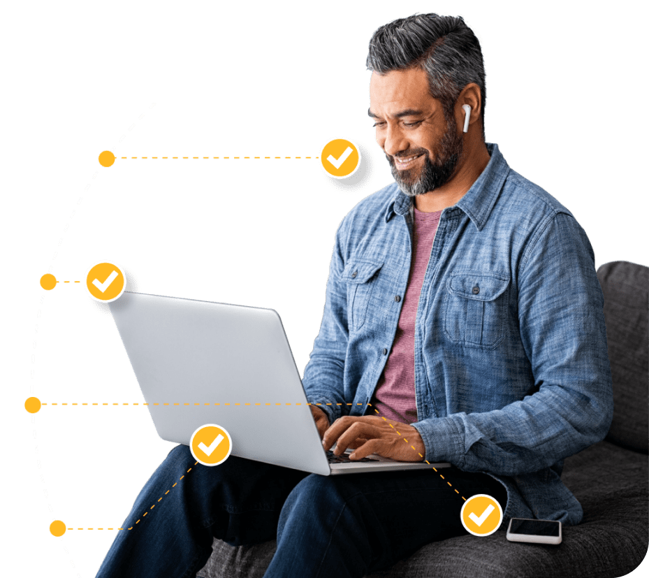 Puredome Zero Trust Cybersecurity Solutions - Geometric Backgrounds - Artistic Desktop Collection